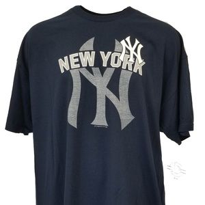 New York Yankees MLB Navy Blue Team Logo T-Shirt
